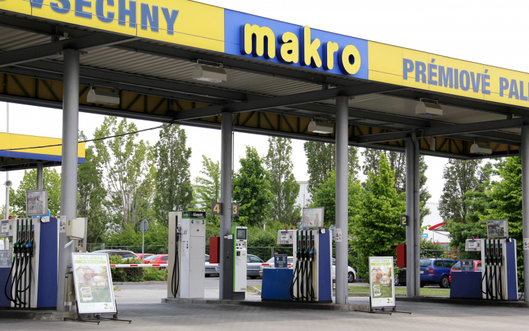 10 CNG stanic ve spolupráci se sítí Makro