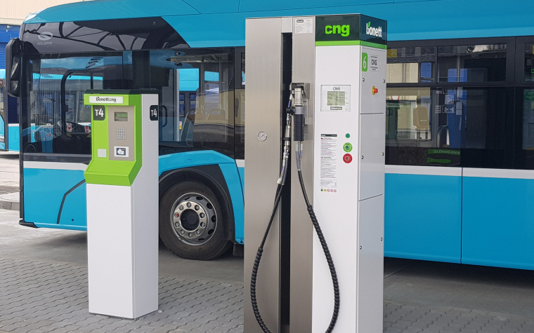 Bonett postavil nejsilnější CNG stanici ve střední Evropě