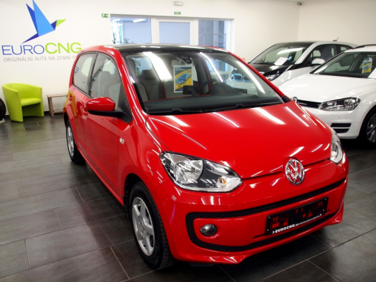 VW UP! CNG Eco-Up++ 5dveří MAN 2014 – panorama, PDC, GPS, 2xALU