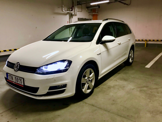 VW GOLF VII 1,4 TGI CNG, DSG Highline