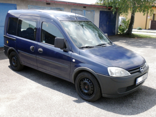 OPEL COMBO CNG NOVÝ V ČR 12/2007 NOVÁ STK KLIMA ODPOČET DPH -