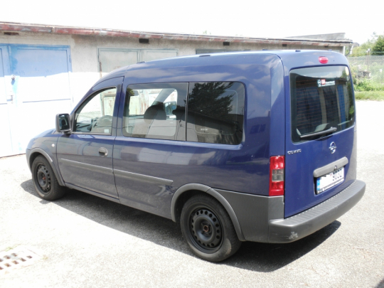 OPEL COMBO CNG NOVÝ V ČR 12/2007 NOVÁ STK KLIMA ODPOČET DPH -