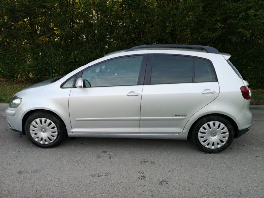 Volkswagen Golf plus rv 2008 najeto 204 tis km 1.6 benzín +CNG 