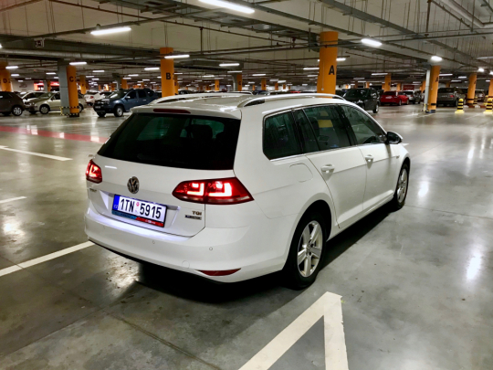 VW GOLF VII 1,4 TGI CNG, DSG Highline