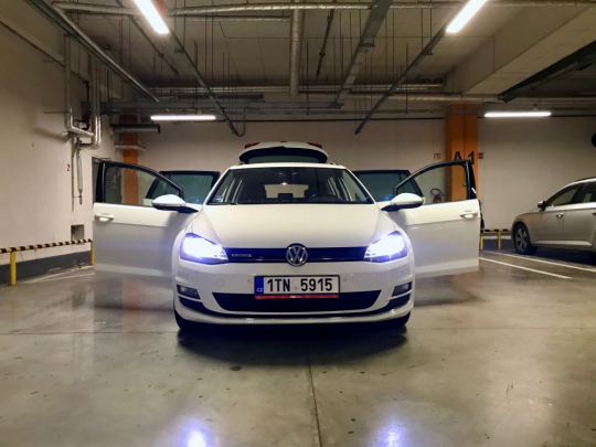 VW GOLF VII 1,4 TGI CNG, DSG Highline