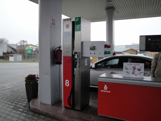 CNG stanice v Brně opět v provozu