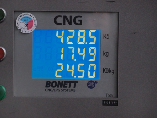 Bonett plošně snížil ceny v největší síti CNG stanic