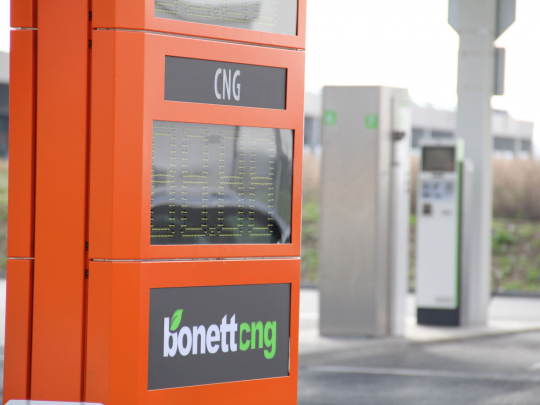 Bonett je znovu největším prodejcem CNG v ČR