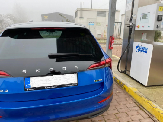 Uzavření CNG stanice v Příbrami