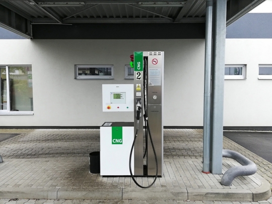 CNG stanice v Praze na Podbabě opět v provozu