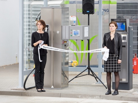 Bonett vybudoval nejvýkonnější CNG stanici ve střední Evropě
