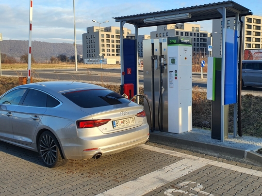 Plnící stanice CNG Bonett_Bratislava