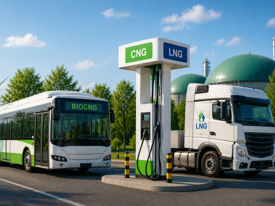 Spotřeba CNG a LNG v dopravě stagnuje. Bez obnovy vozového parku se trh neposune.