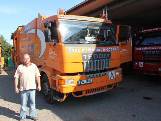 Sedlčanské technické služby vsadili před 2 lety na CNG