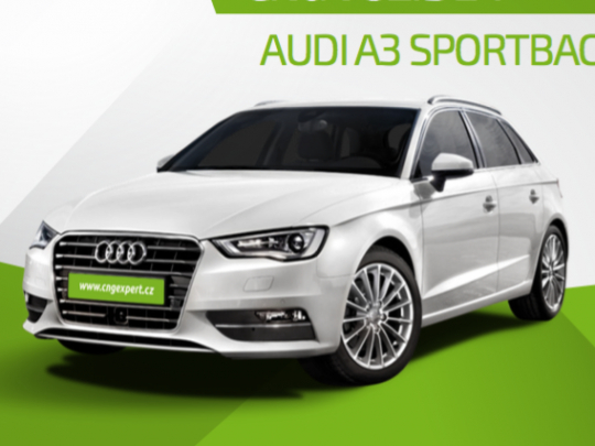 Pronájem CNG vozu Audi A3 Sportback