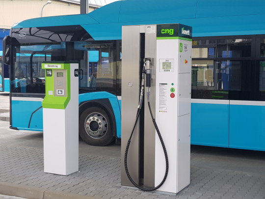 Bonett postavil nejsilnější CNG stanici ve střední Evropě