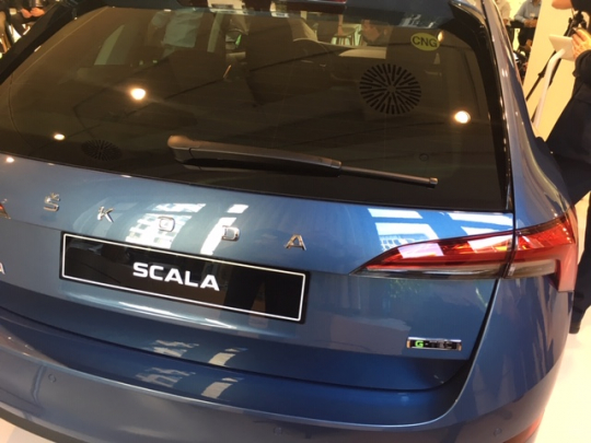 Světová premiéra vozu Škoda Scala G-Tec